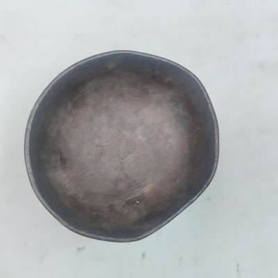 PCAI钱币31-36像章杂项小专场 一个民国老铜油杯。大个厚重