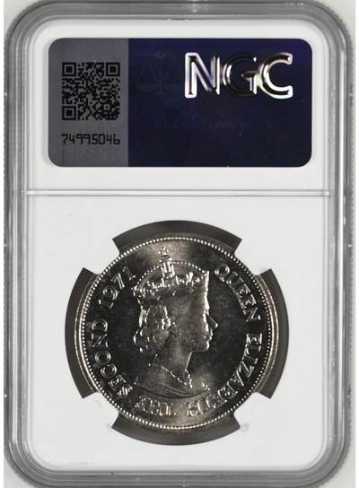 S&S Numismatic世界钱币-拍卖 第126期  毛里求斯1971年 国家独立 10卢比纪念币 NGC  MS66