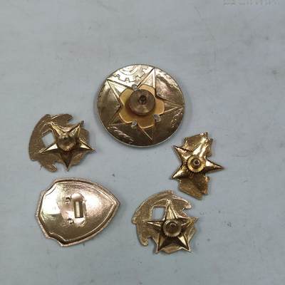 PCAI钱币31-36像章杂项小专场 五个证章