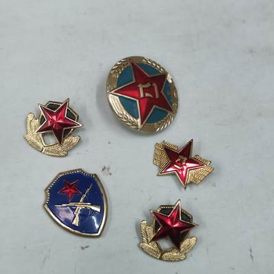 PCAI钱币31-36像章杂项小专场 五个证章