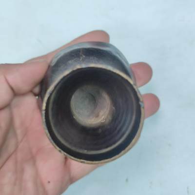 PCAI钱币31-36像章杂项小专场 一个民国老铜油杯。大个厚重