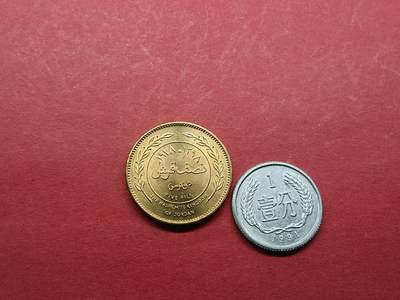 外国硬币 约旦硬币