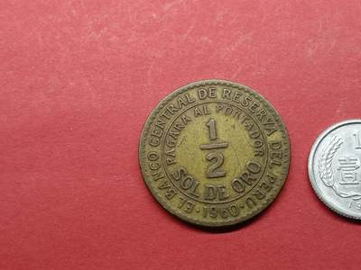 外国硬币 秘鲁硬币1960
