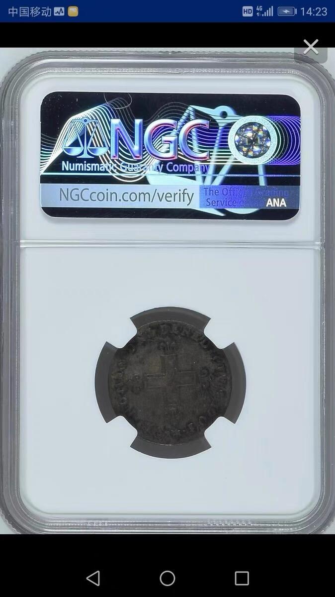 NGC-VF30法国1705年16D银币