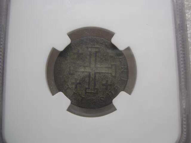 NGC-VG ED法国-洛林1728年利奥波德一世30德尼耶银币