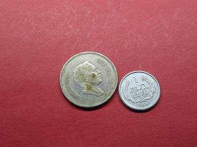 外国硬币 约旦硬币