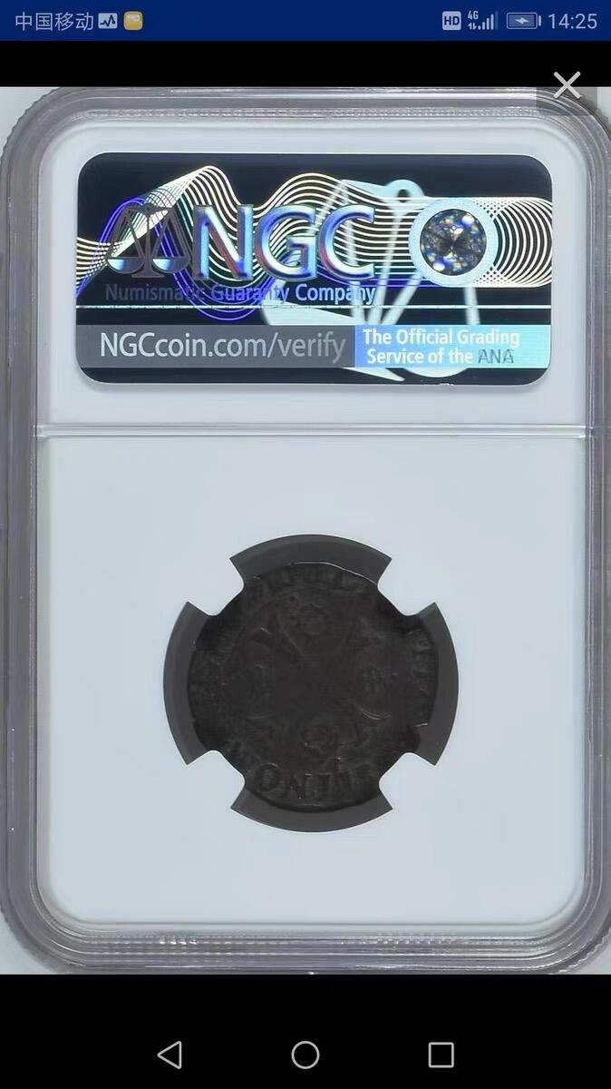 NGC-VF ED法国1574-89年亨利三世DOUZAN银币