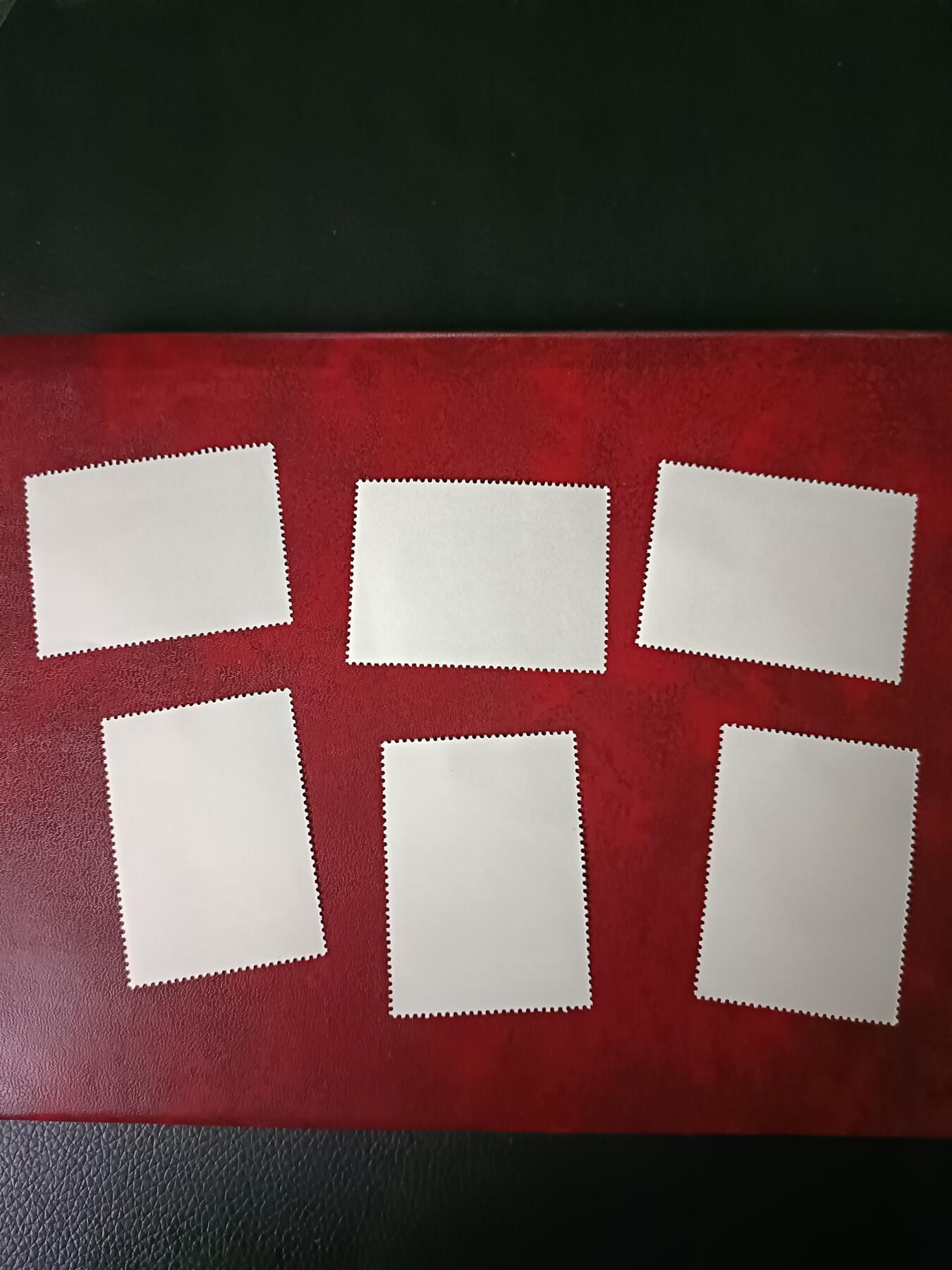 45外国邮票 沙迦 绘画系列6枚 销票