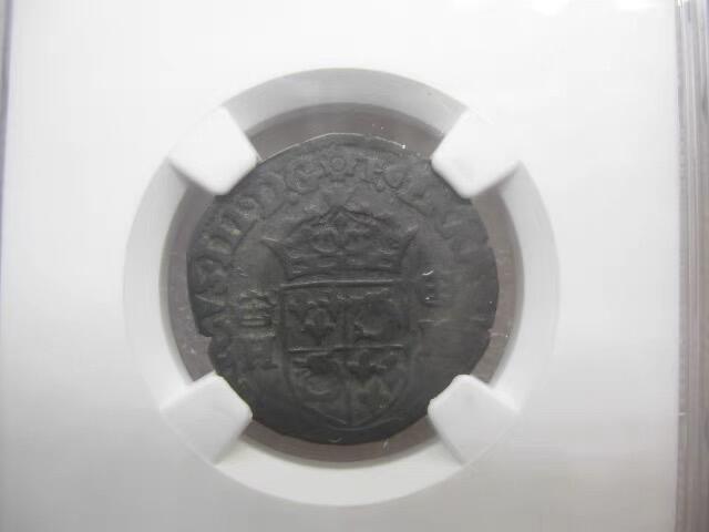 NGC-VF ED法国1574-89年亨利三世DOUZAN银币
