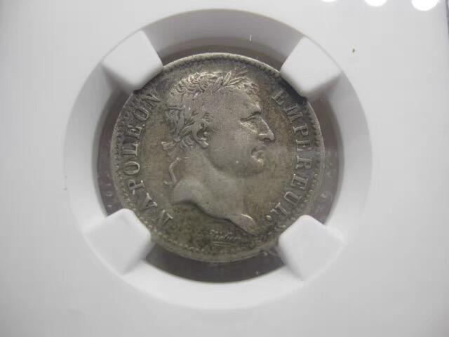 NGC-VF20法国1808年拿破仑执政时期1法郎银币