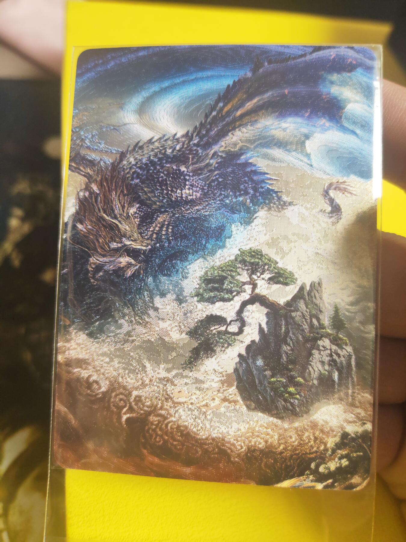 阳大大卡牌超级大甩拍第24期（固定周五晚上八点截拍，持续收拍品，进群福利早知道） 【亲签卡】飞鸿山海经 龙年特卡