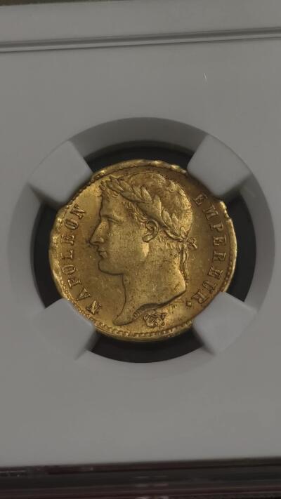 NGC-MS62法国1811年拿破仑一世20法郎金币