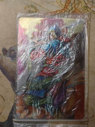 龙虎卡牌第拾场 - 大京闪 三国-文聘字仲业（20年前的卡）
