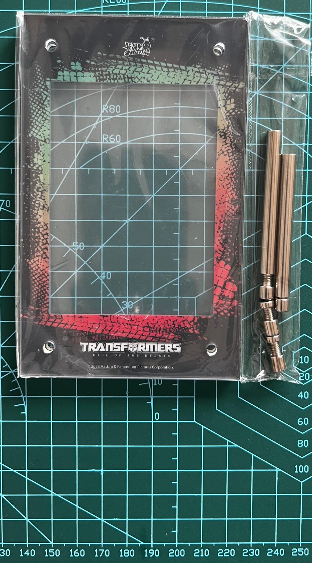 奇趣收藏卡牌拍卖第1场 卡游K9变形金刚电影典藏卡+卡砖原盒
