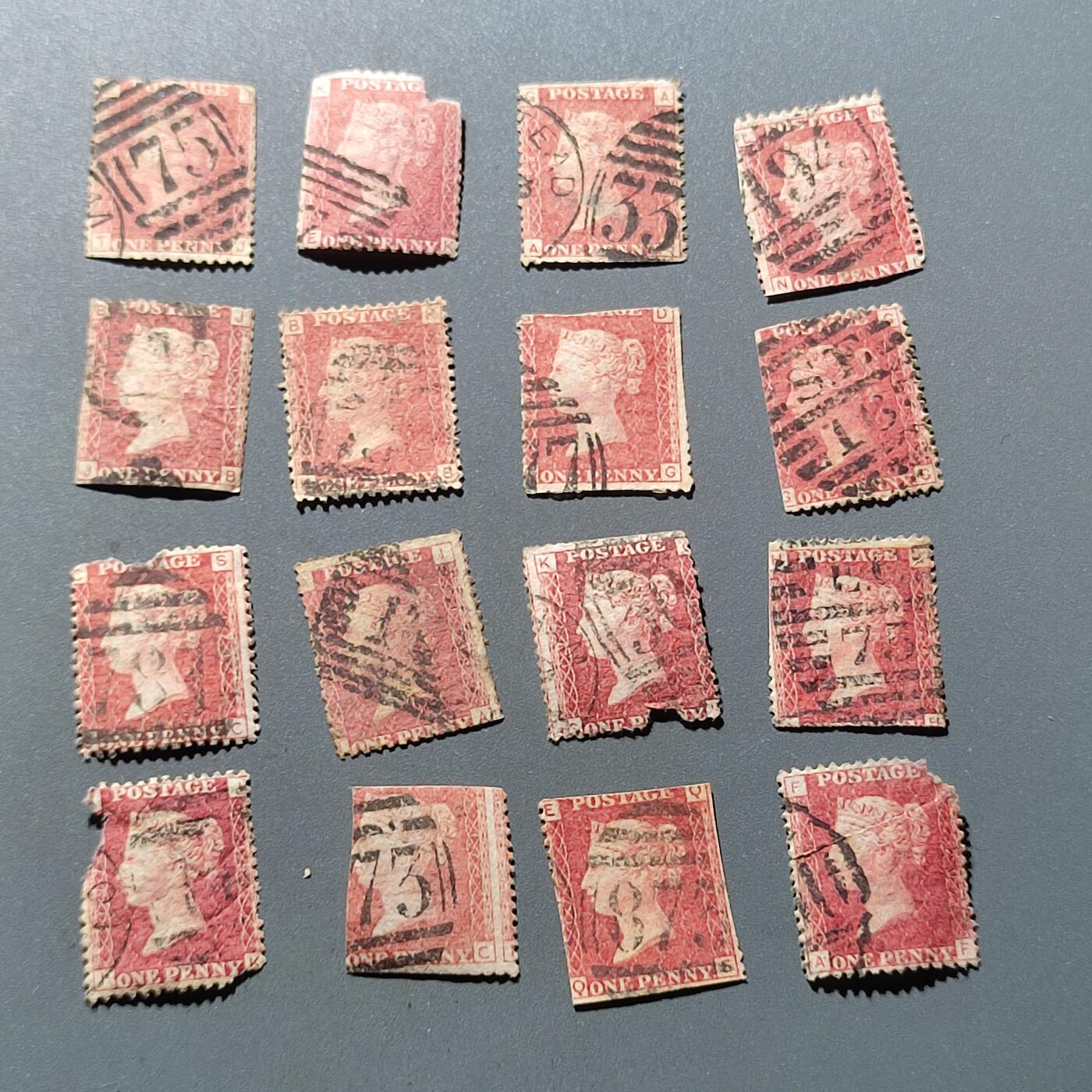 PCAI钱币2-41中国纪念邮票小专场 1840英国红便士