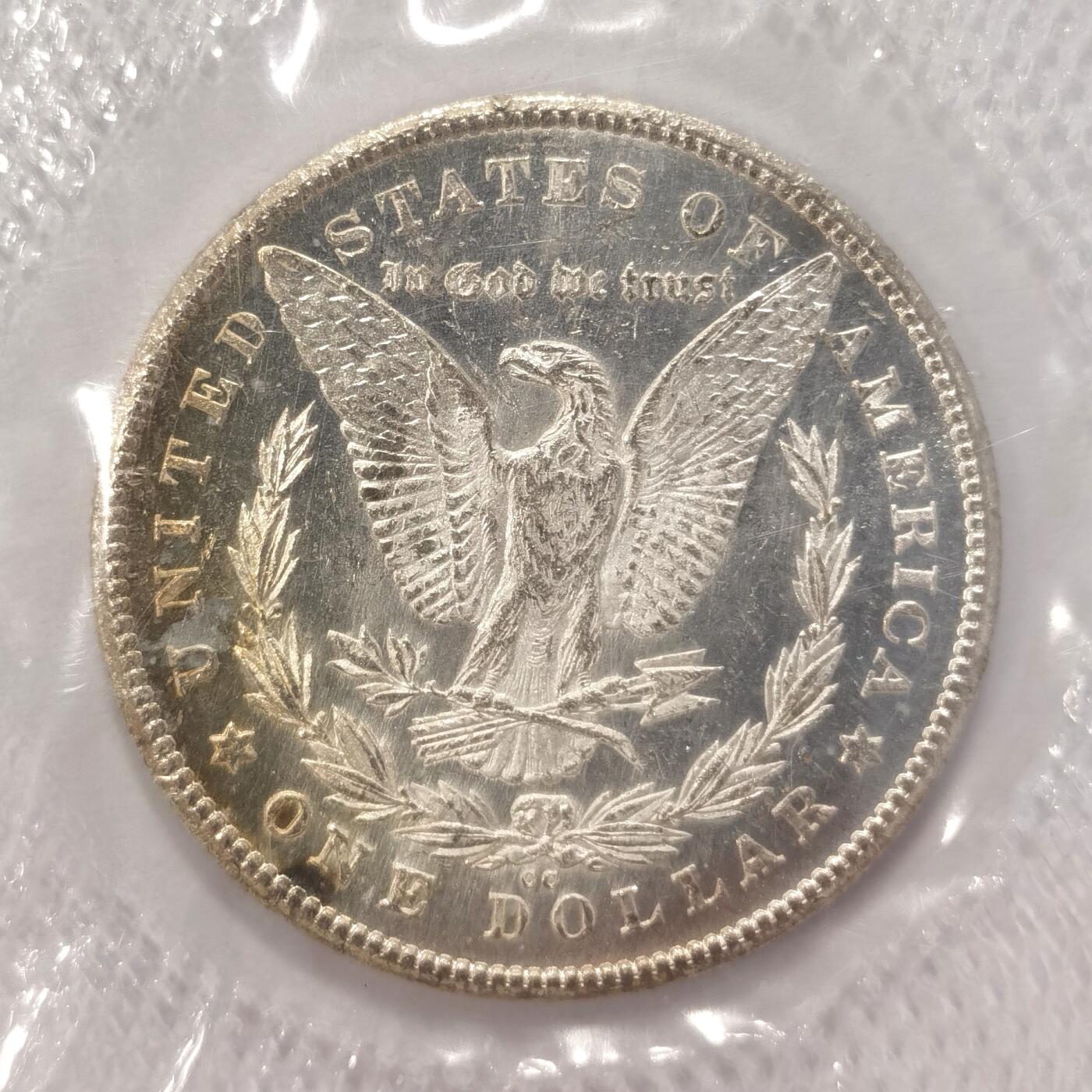 博洋堂世界钱币拍卖第098期（全场包邮） NGC MS62PL GSA SOFT PACK 1878CC首年卡森厂摩根，此GSA窖藏包装麦稀奇首见，1878CC也很少见