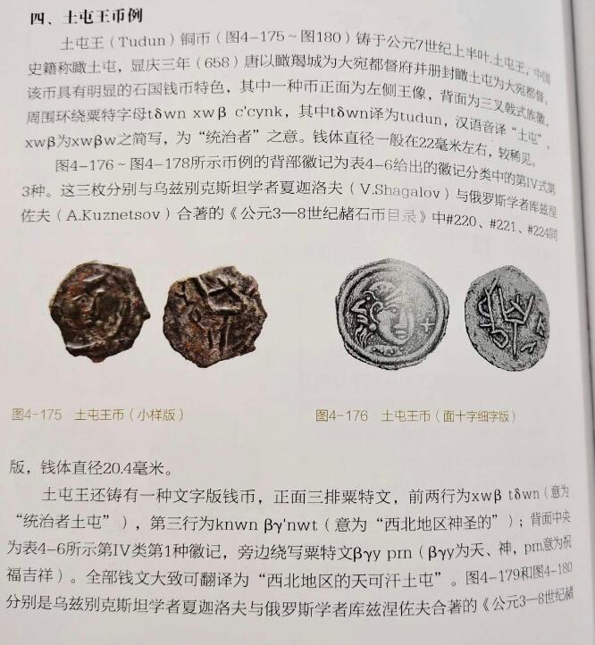 七河·世界钱币杂件小拍（总第26期） （7）X539 大唐西域粟特币 昭武九姓·石国铜币 土屯王文字版