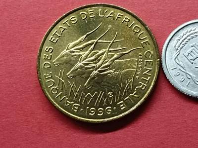外国硬币套币散币 中非硬币25