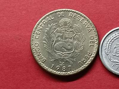 外国硬币套币散币 秘鲁硬币1987