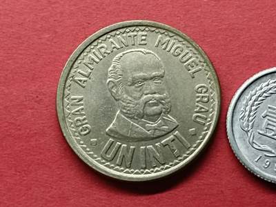 外国硬币套币散币 秘鲁硬币1987