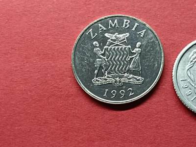 外国硬币套币散币 赞比亚硬币25