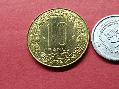 外国硬币套币散币 中非硬币10