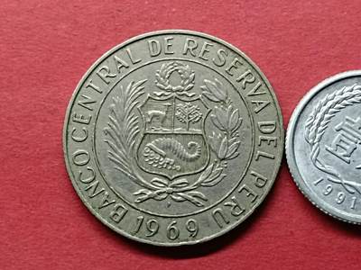 外国硬币套币散币 秘鲁硬币1969