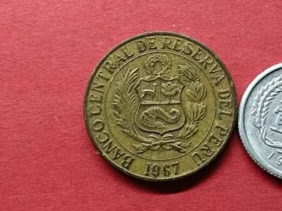 外国硬币套币散币 秘鲁硬币1967