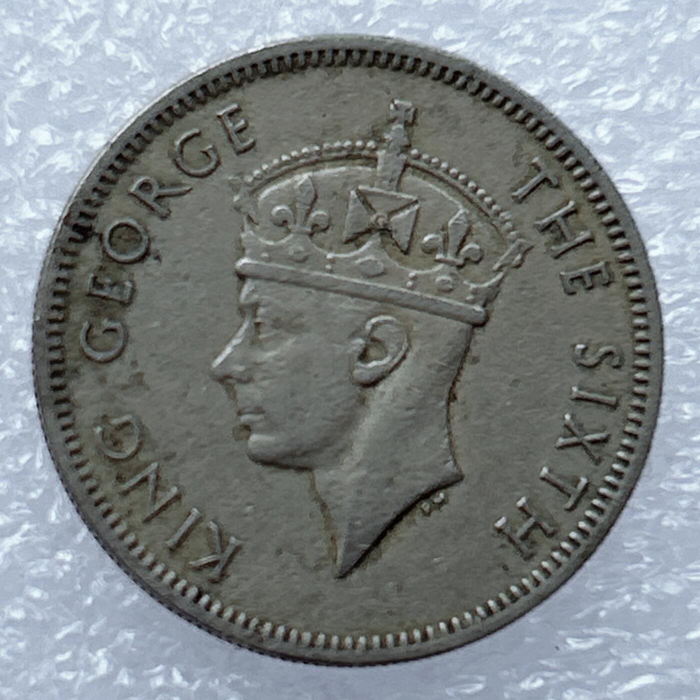 海外回流1元起拍小铺 各国钱币散币场 第18期 英属马来西亚1950年20分 乔治五世