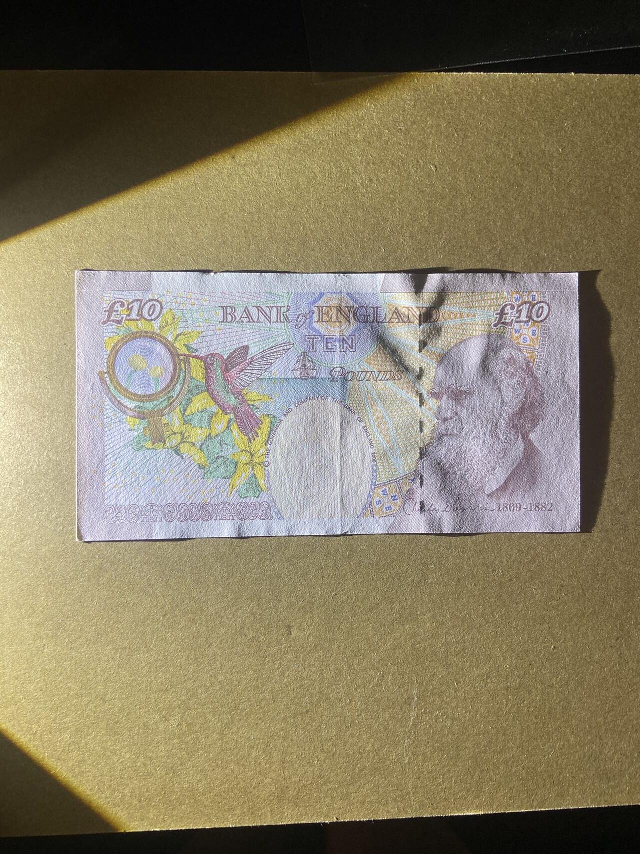 【炜奕收藏】，第十八期 英国E序列再版10磅，AU品相