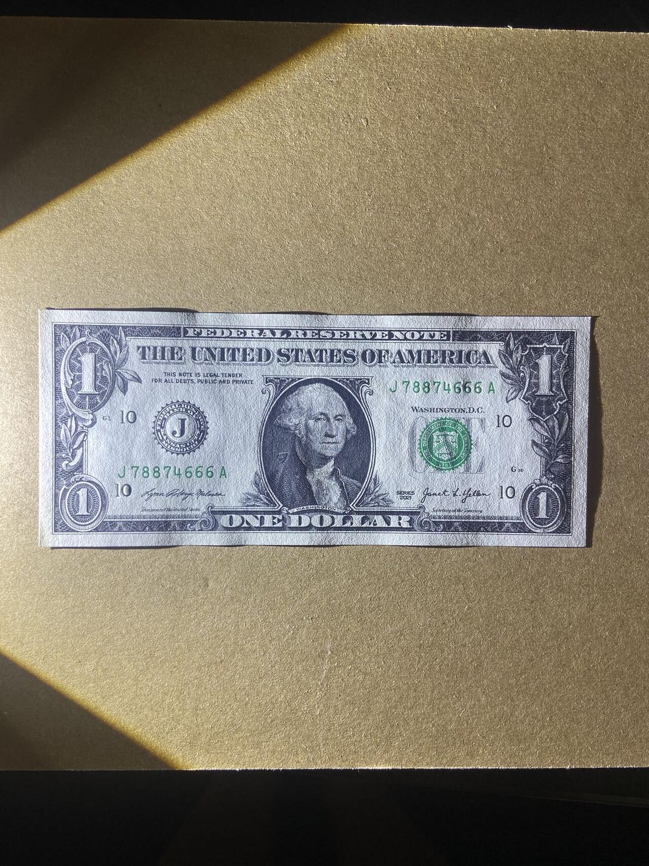 【炜奕收藏】，第十八期 1美元豹子号，UNC品相