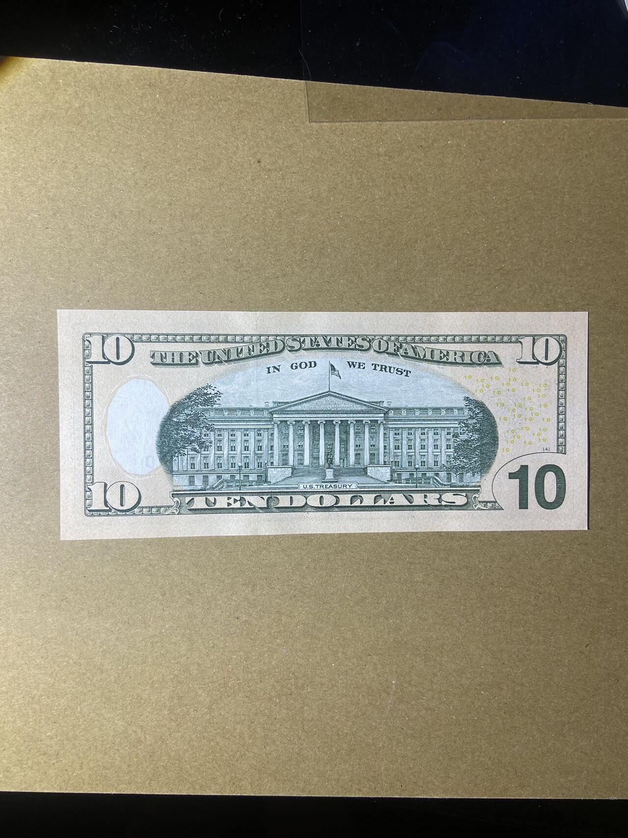【炜奕收藏】，第十八期 10美元，UNC品相