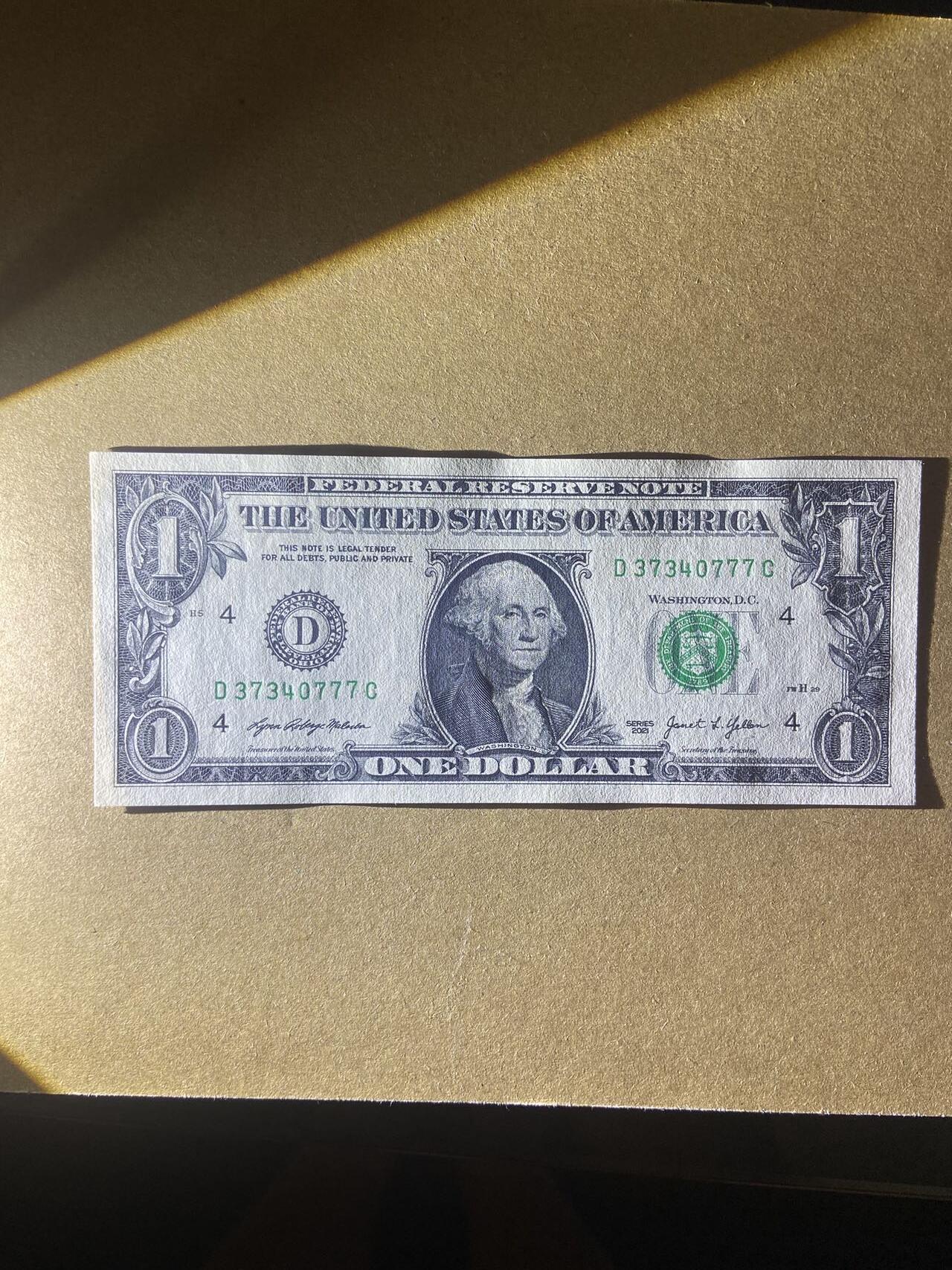 【炜奕收藏】，第十八期 1美元豹子号，UNC品相