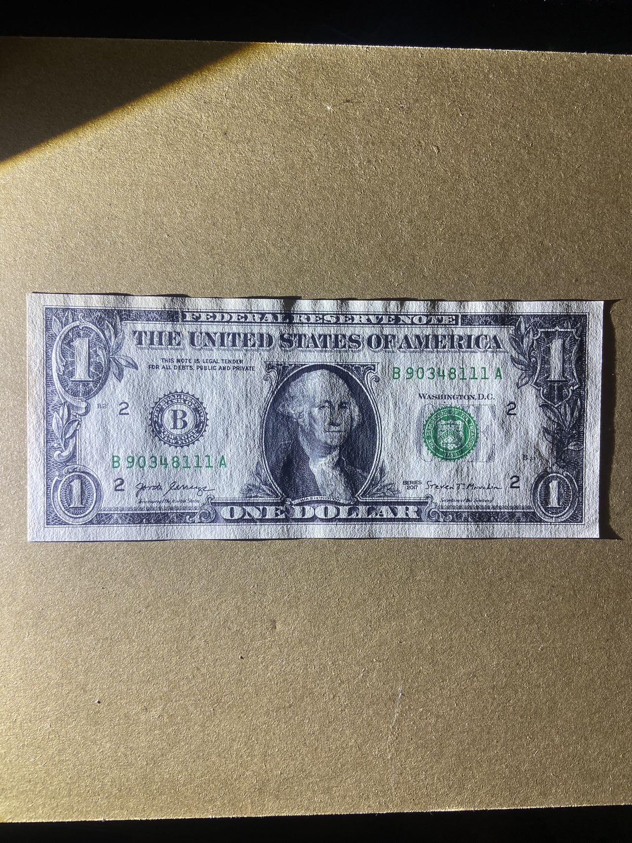 【炜奕收藏】，第十八期 1美元豹子号，UNC品相