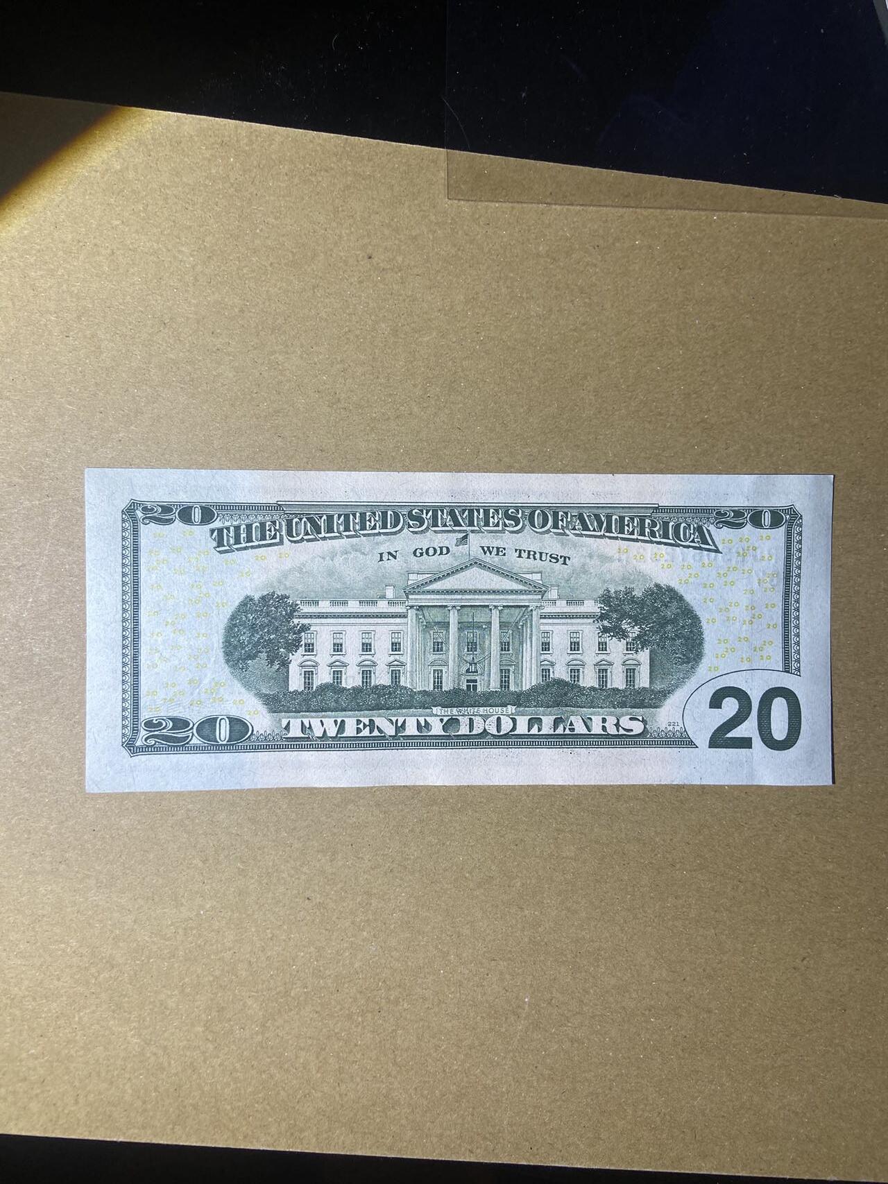 【炜奕收藏】，第十八期 20美元，UNC品相