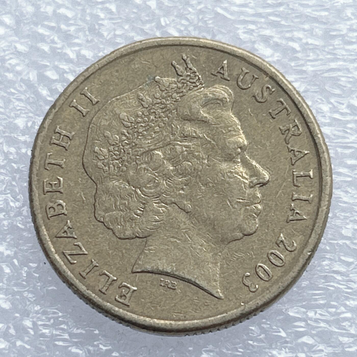 海外回流1元起拍小铺 各国钱币散币场 第18期 2003年澳大利亚1元纪念币 志愿者