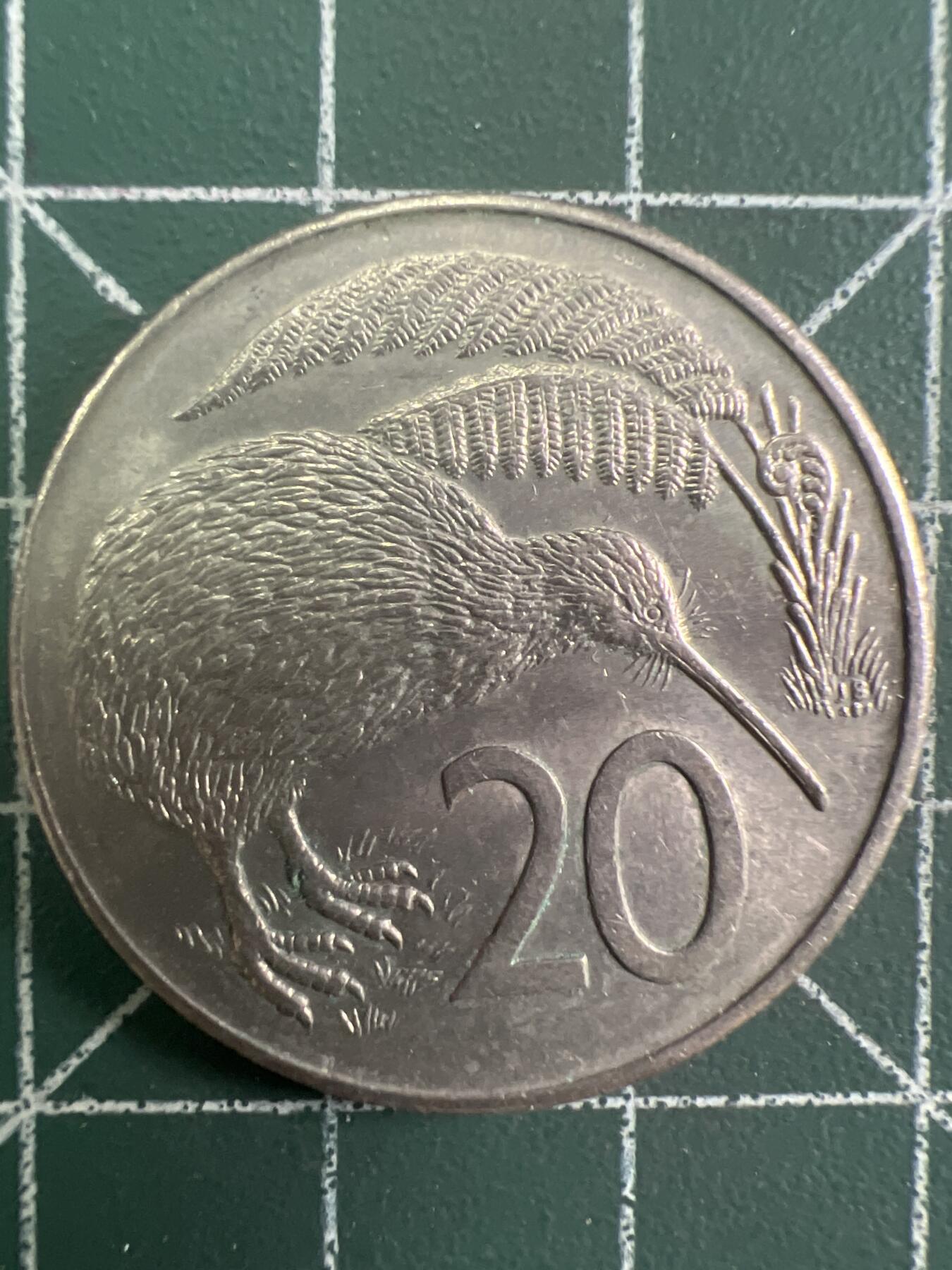 第750期  硬币专场 （无押金，捡漏，全场50包邮，偏远地区除外，接收代拍业务，本店十天发一次货） 新西兰20分