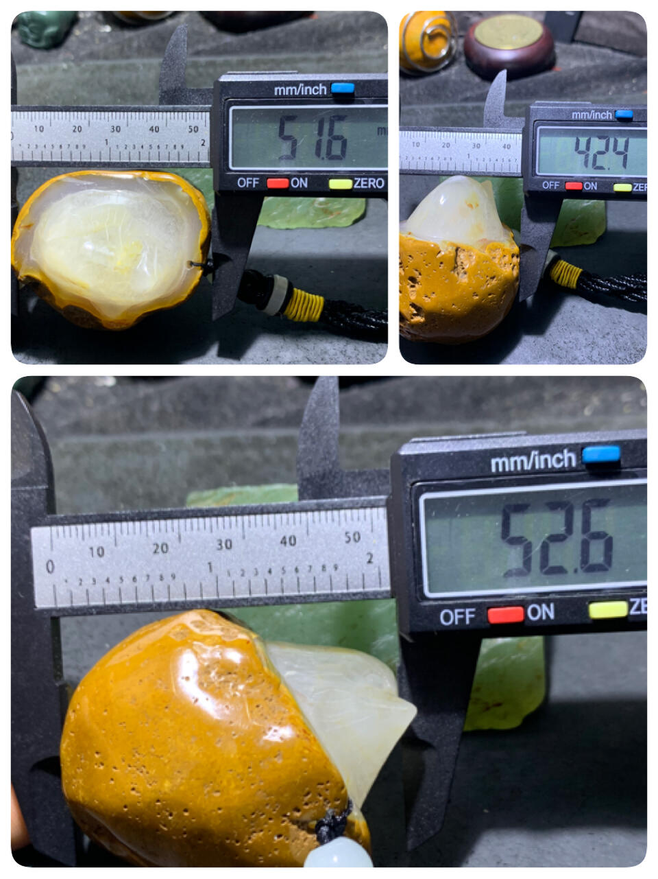 精美天然原皮冰飘马达加斯加玛瑙雕刻小鸡出壳把件一个
