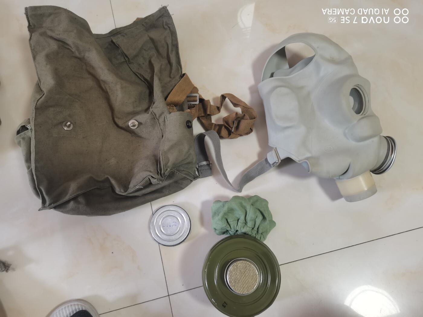 苏联pmg防毒面具一套 苏联pmg防毒面具一套