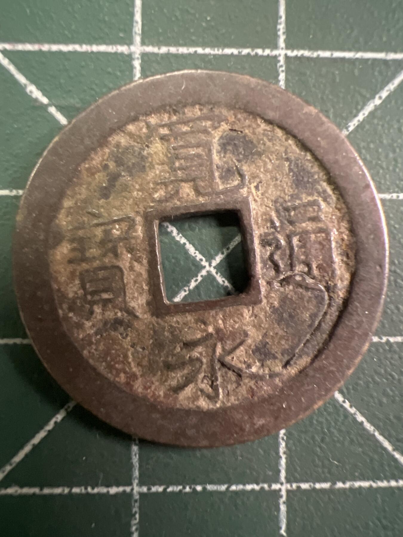 第750期  硬币专场 （无押金，捡漏，全场50包邮，偏远地区除外，接收代拍业务，本店十天发一次货） 宽永通宝  背字文