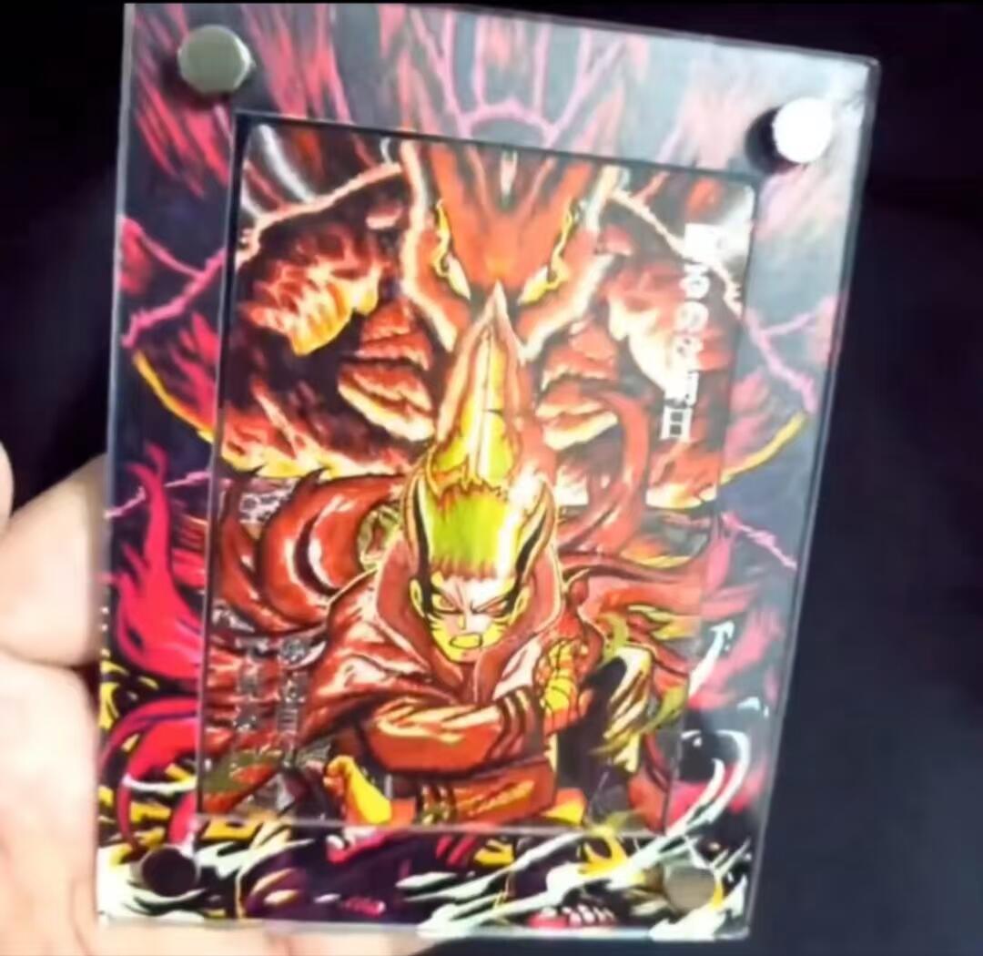 龍虎11（本店邮费8元，满120元或满5件包邮，不支持寄存服务，介意勿拍） 【原封】卡砖+卡砖粗闪卡 奇点-火影忍者 奇点卡砖摆件