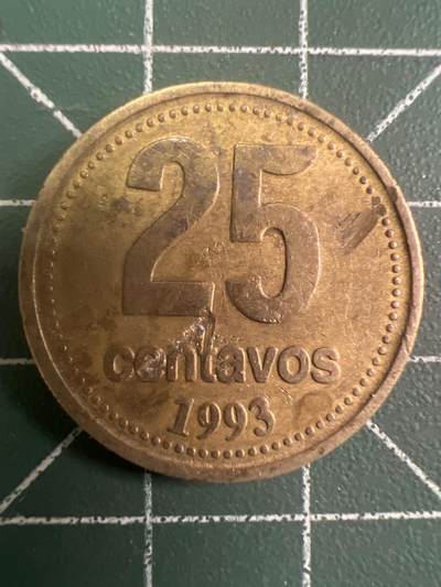 第809期  硬币专场 （无押金，捡漏，全场50包邮，偏远地区除外，接收代拍业务，本店十天发一次货） 阿根廷25分