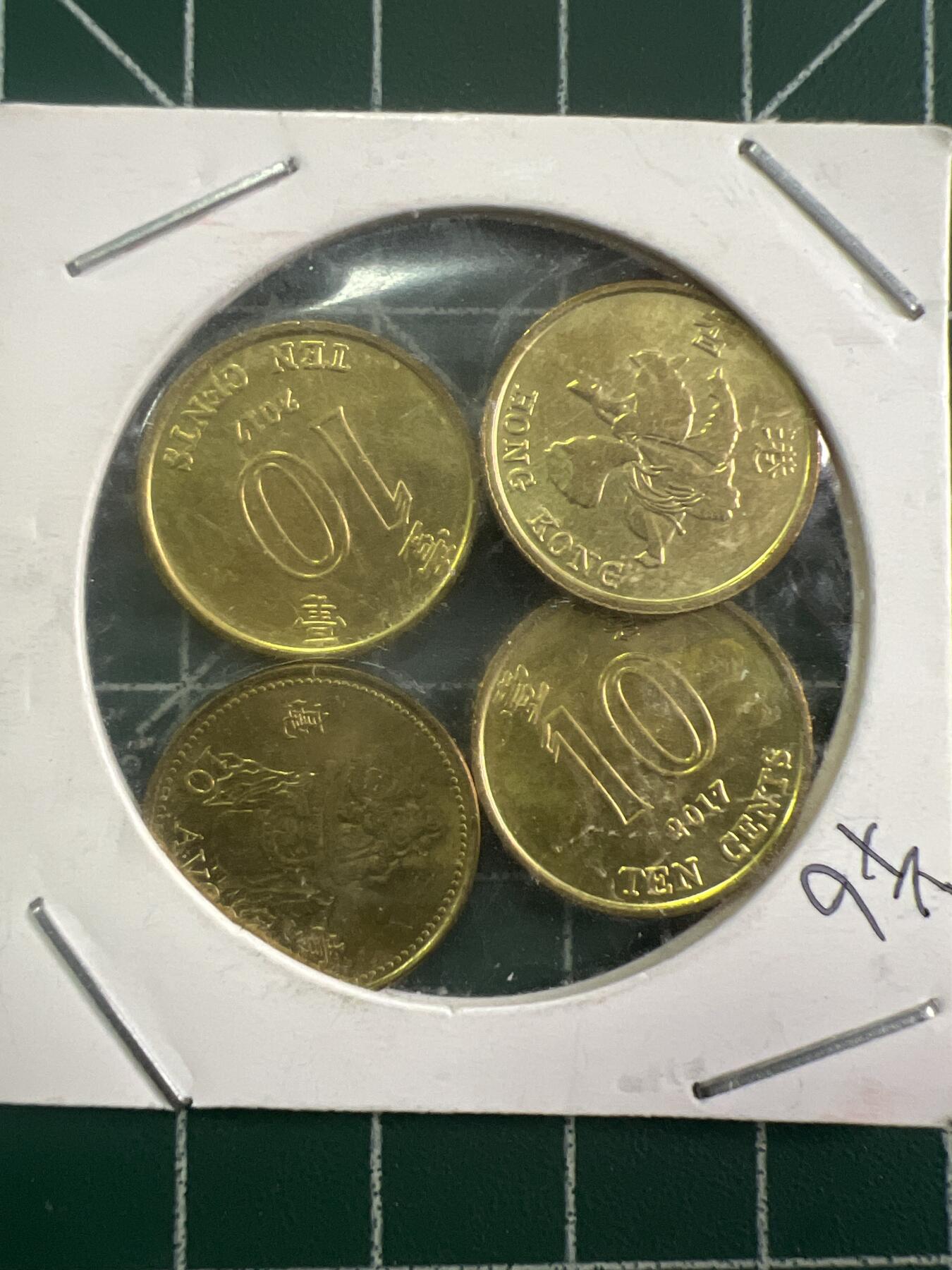 第750期  硬币专场 （无押金，捡漏，全场50包邮，偏远地区除外，接收代拍业务，本店十天发一次货） 一毫  4枚