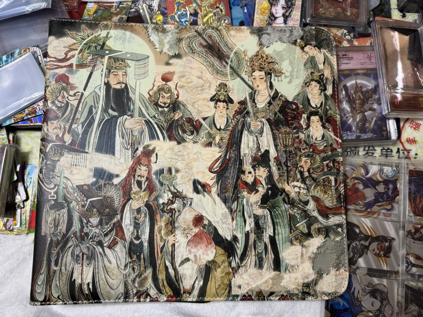 阳大大卡牌超级大甩拍第25期（固定周五晚上八点截拍，持续收拍品，进群福利早知道） 彫仙 列仙卷 12宫卡册 已绝版