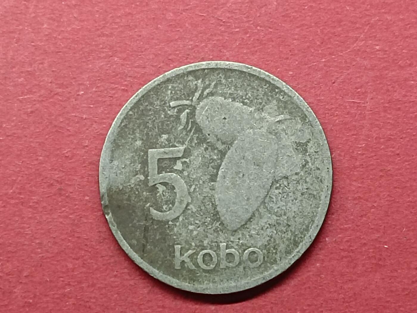 外国硬币 尼日利亚5考包