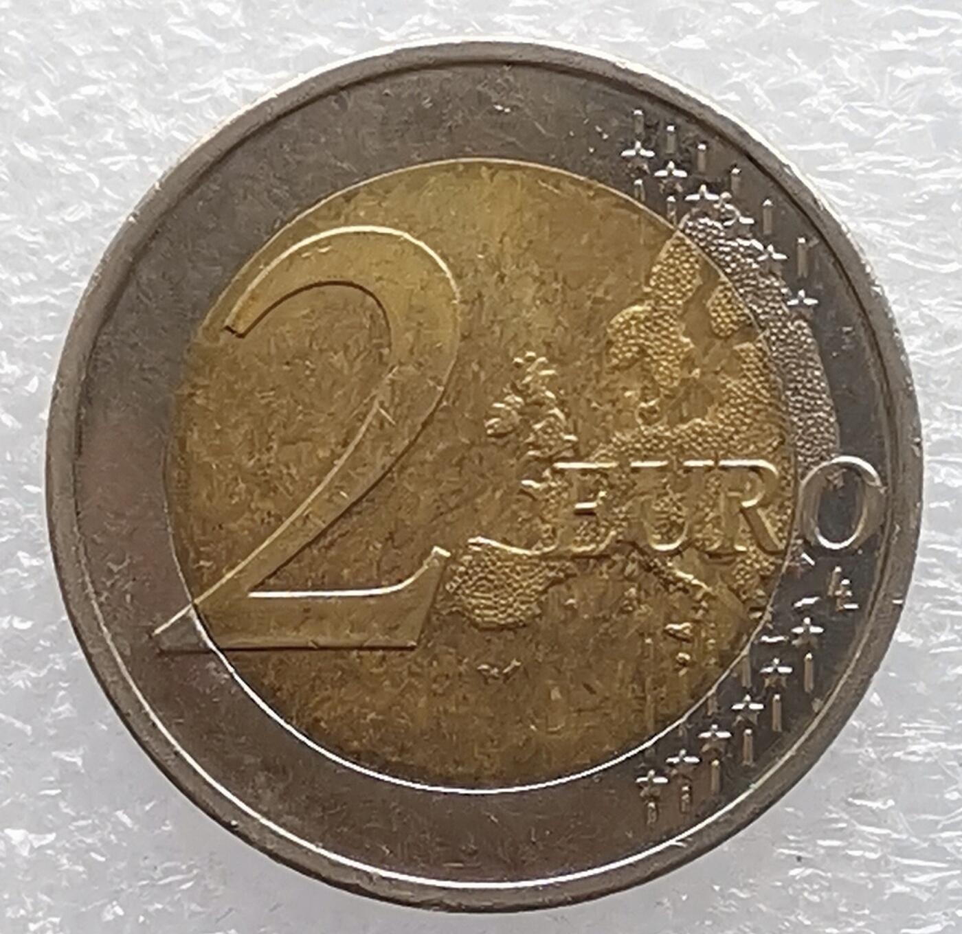 海外回流1元起拍小铺 各国钱币散币场 第18期 德国2010年世界遗产不莱梅市政厅2欧元双金属纪念币