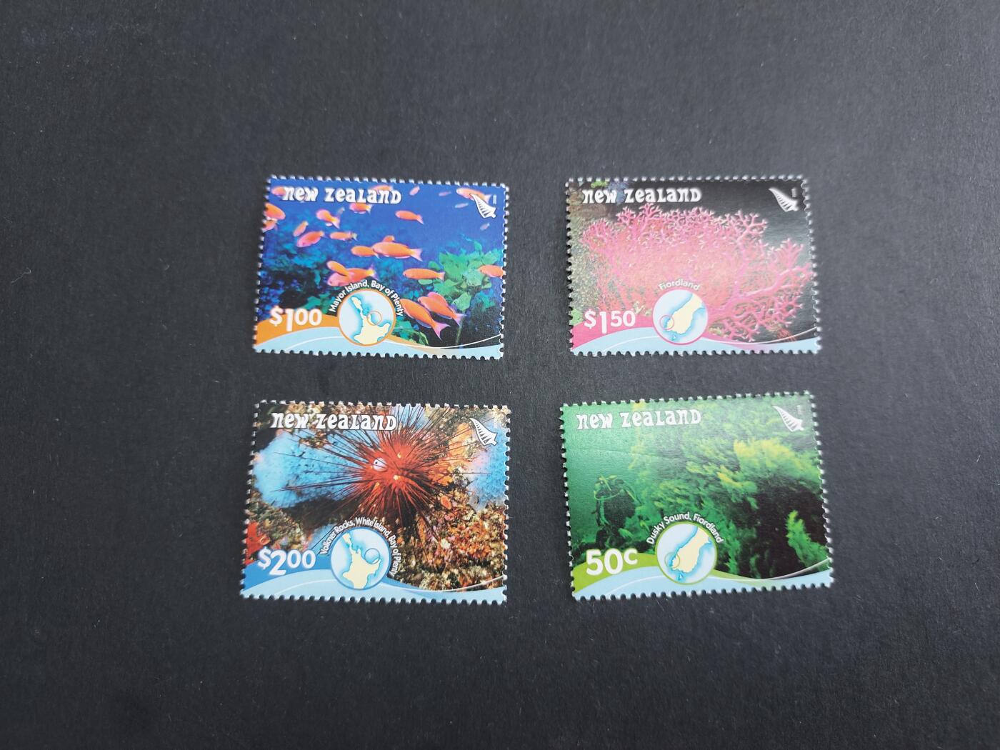 理想集藏/博彦收藏 11月9日邮票专场 新西兰海洋生物新全全新