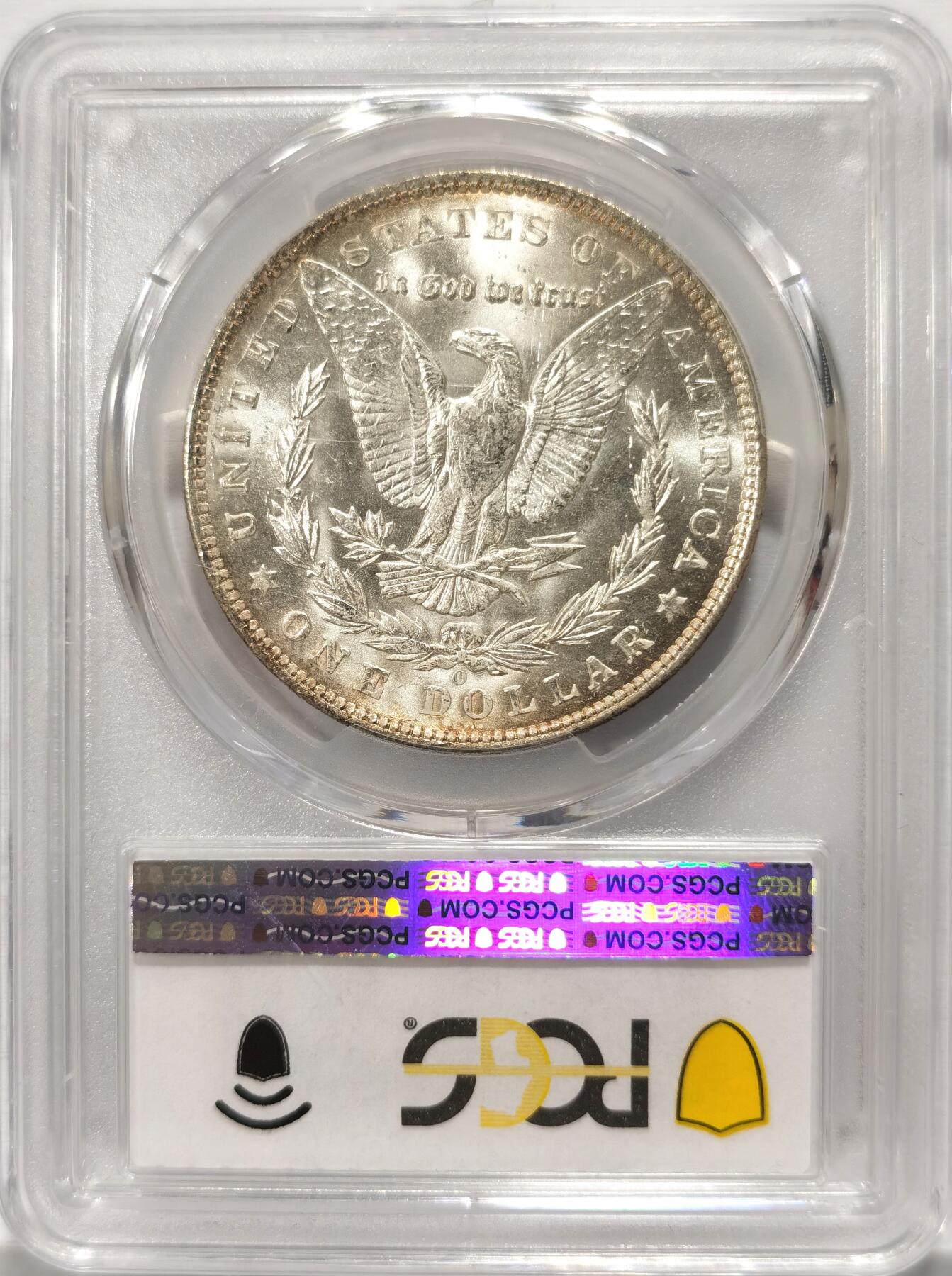 博洋堂世界钱币拍卖第099期（全场包邮） PCGS MS64 美国1904-O摩根大银币