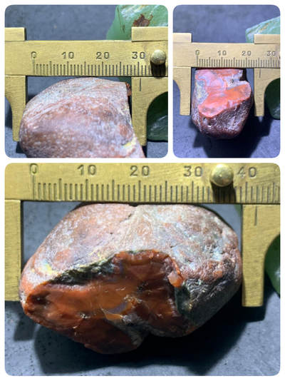 精美铁红皮冰飘开窗料南红玛瑙原石一颗 精美铁红皮冰飘开窗料南红玛瑙原石一颗