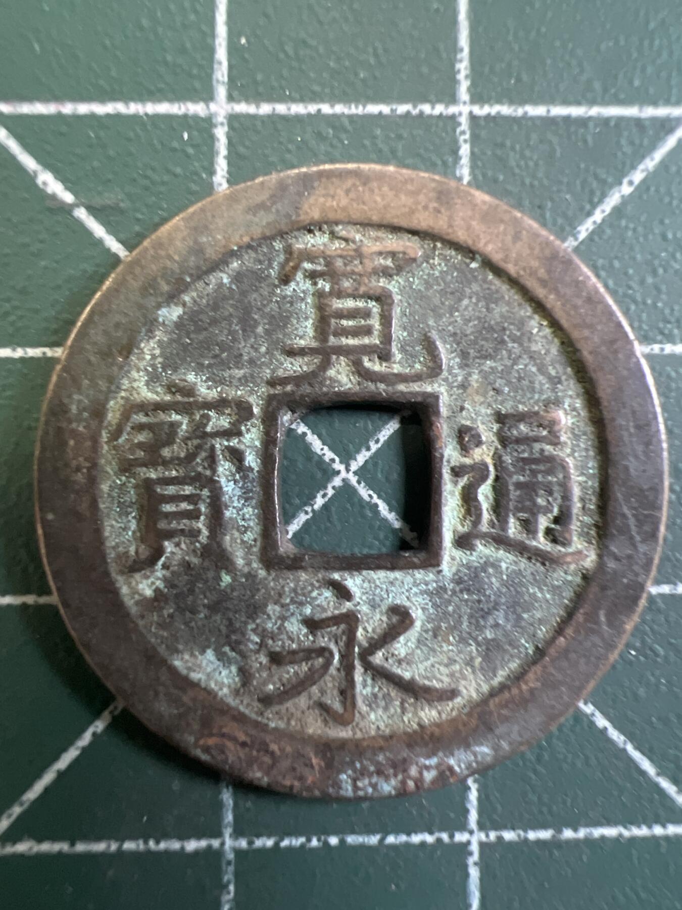 第751期  硬币专场 （无押金，捡漏，全场50包邮，偏远地区除外，接收代拍业务，本店十天发一次货） 宽永通宝背字文